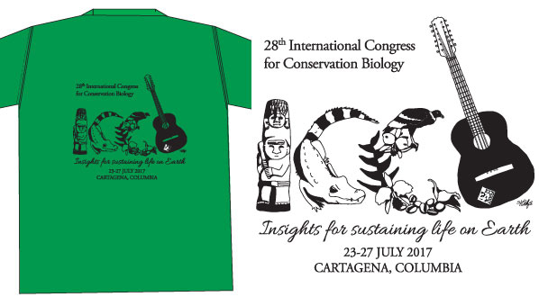 Photo Xaali O'Reilly Berkeley submitted the winning design in the 2017 ICCB T-shirt Contest
